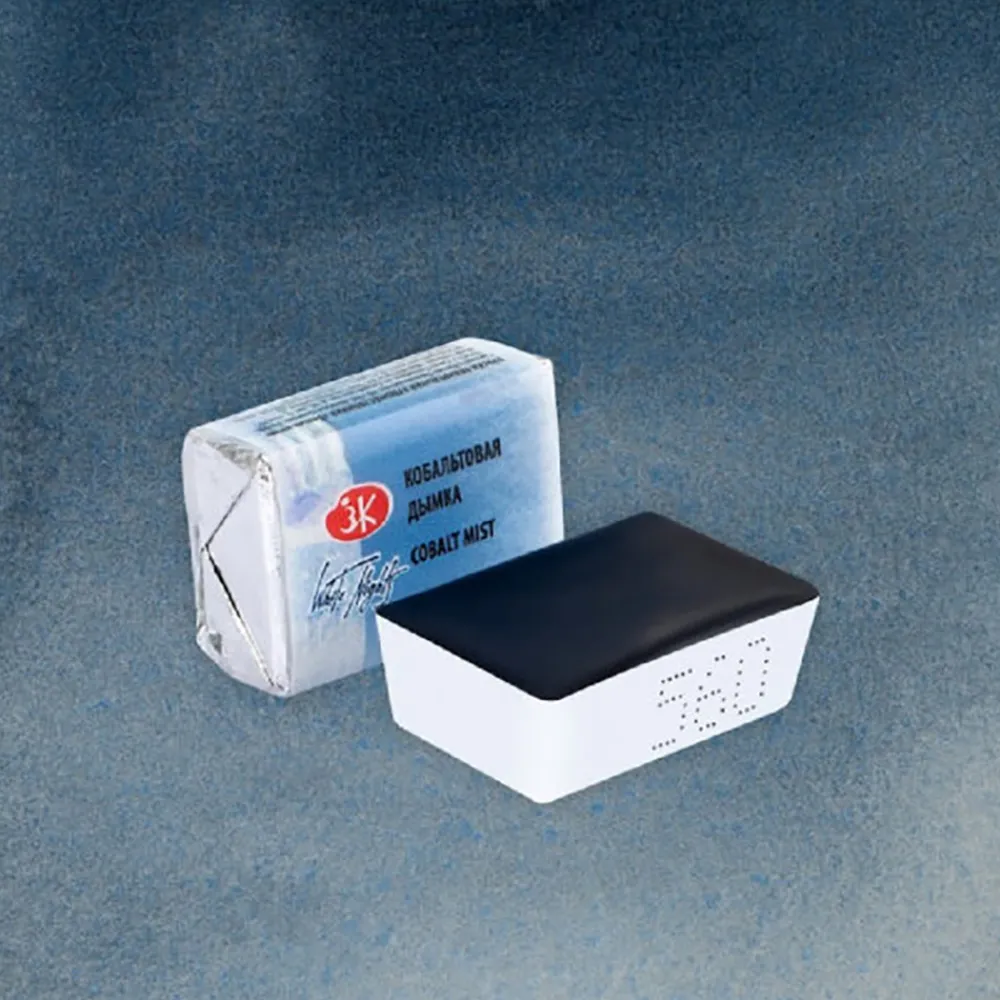 St. Petersburg Farba akwarelowa Białe Noce - - Cobalt Mist, kostka