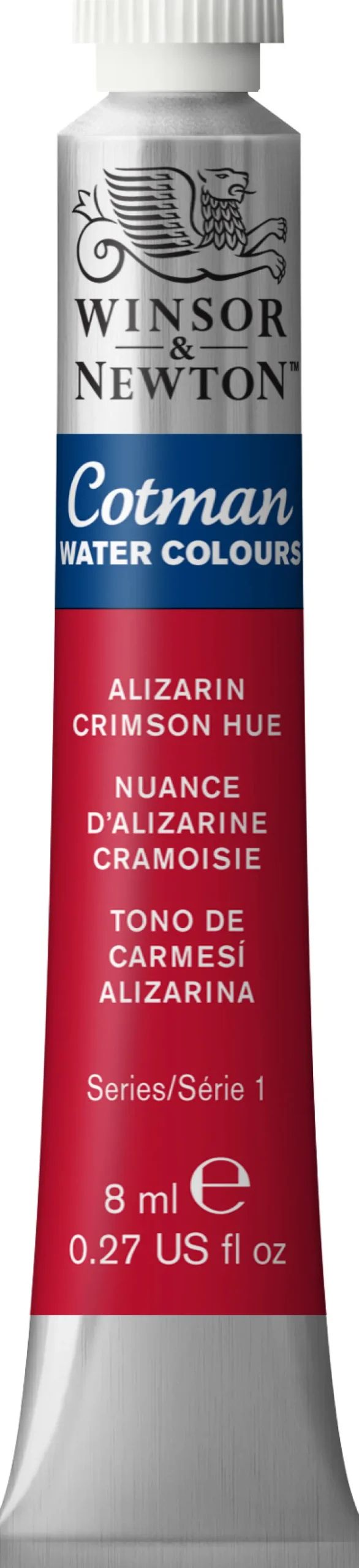 Winsor & Newton Farba akwarelowa Cotman - - Alizarin Crimson Hue, 8 ml