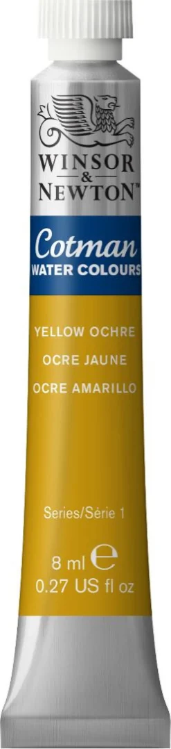 Winsor & Newton Farba akwarelowa Cotman - - Yellow Ochre, 8 ml > Farby Akwarelowe