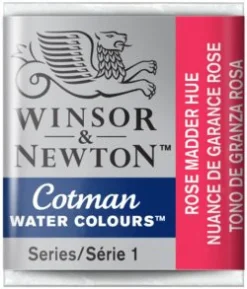 Winsor & Newton Farba akwarelowa Cotman - - Rose Madder, półkostka