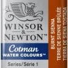 Winsor & Newton Farba akwarelowa Cotman - - Burnt Sienna, półkostka