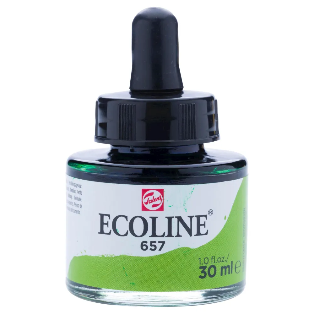 Talens Farba akwarelowa Ecoline - - Bronze Green, 30 ml > Farby Akwarelowe