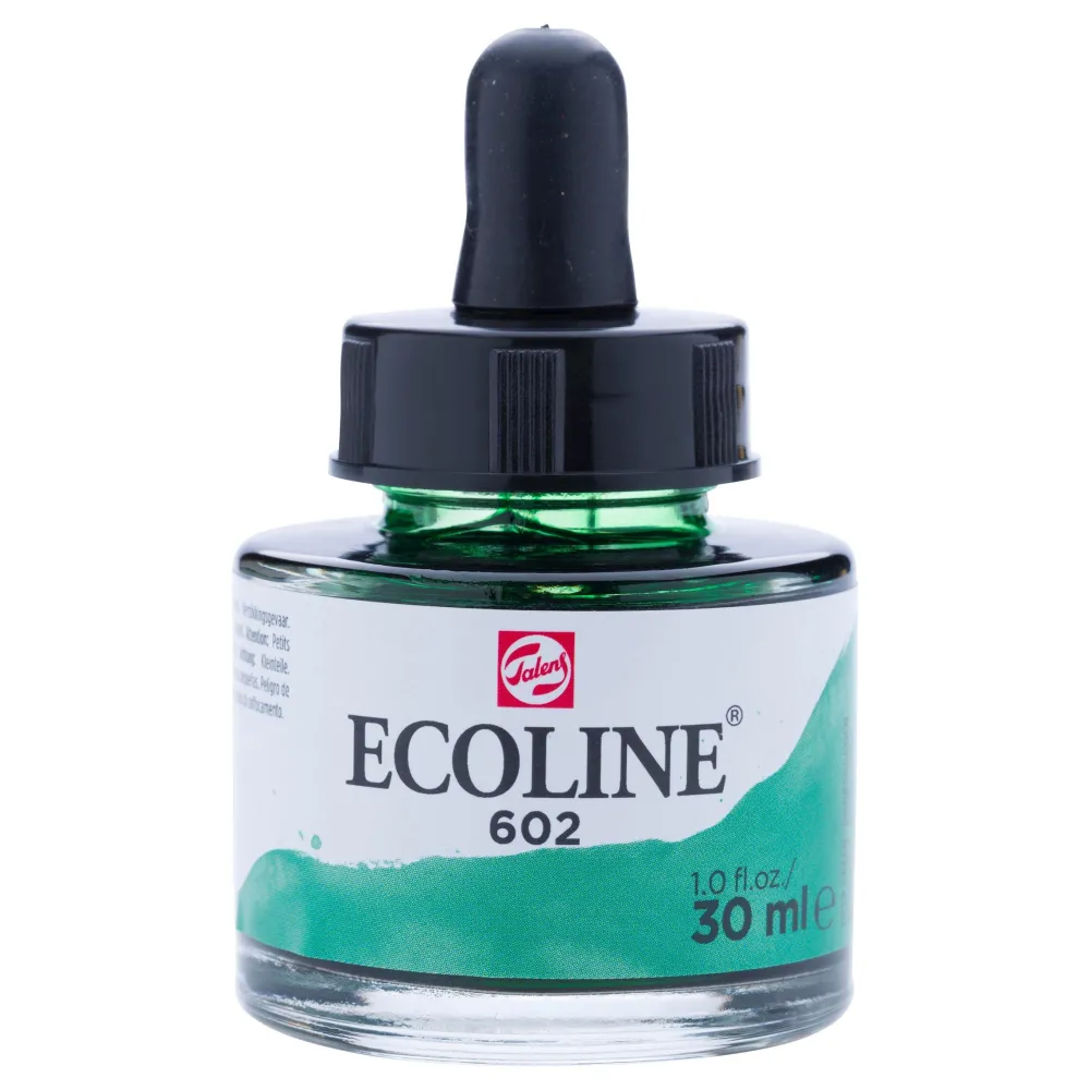 Talens Farba akwarelowa Ecoline - - Deep Green, 30 ml