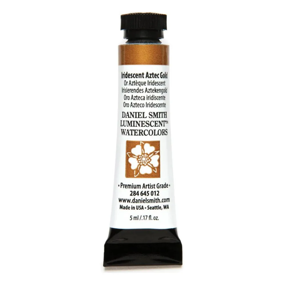Daniel Smith Farba akwarelowa Extra Fine - - Iridescent Aztec Gold, 5 ml > Farby Akwarelowe