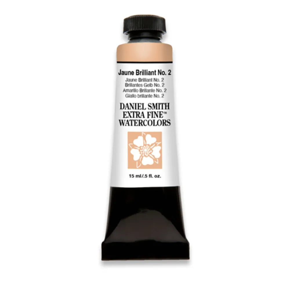 Daniel Smith Farba akwarelowa Extra Fine - - Jaune Brilliant No. 2, 15 ml > Farby Akwarelowe