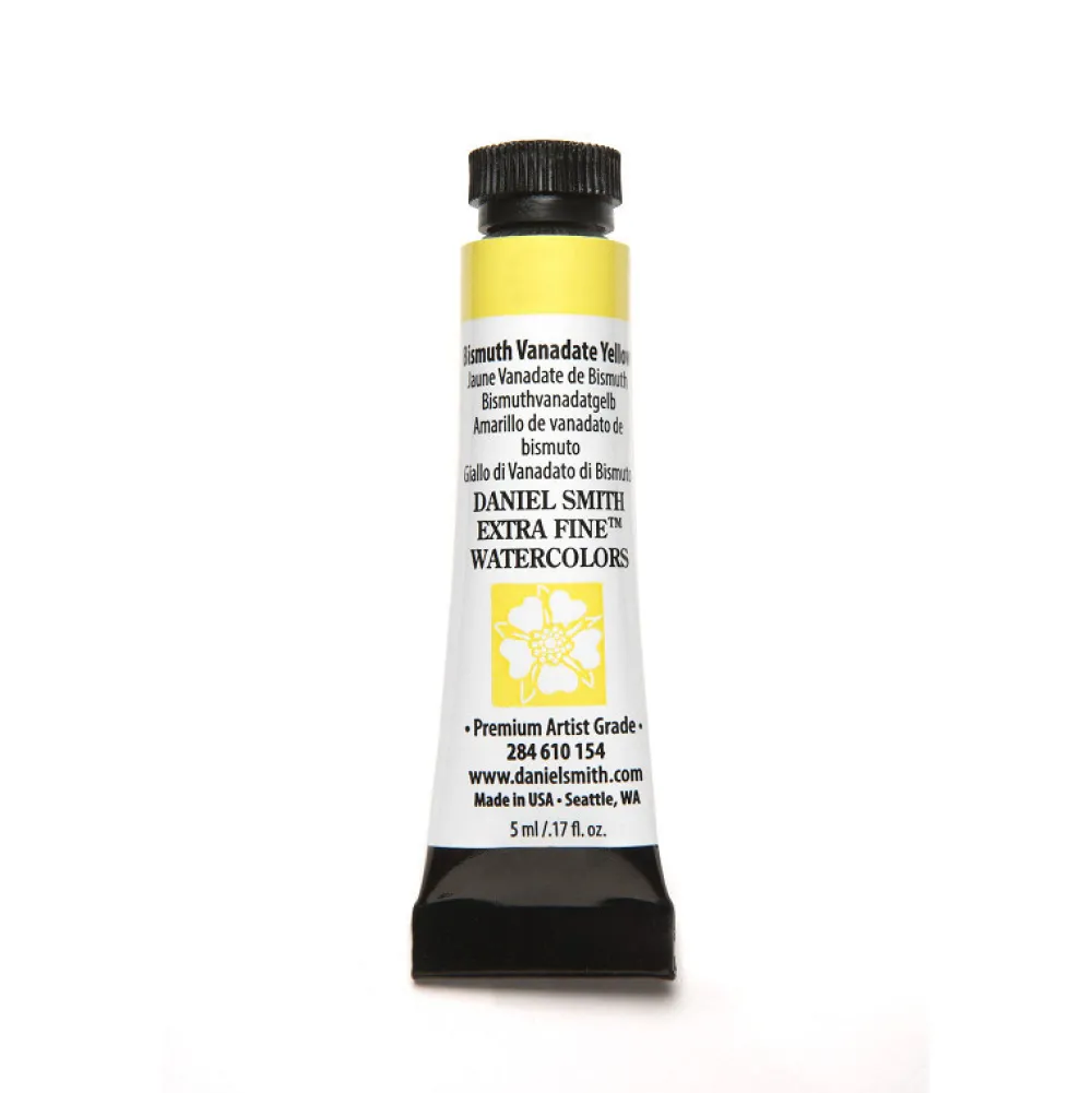Daniel Smith Farba akwarelowa Extra Fine - - Bismuth Vanadate Yellow, 5 ml > Farby Akwarelowe