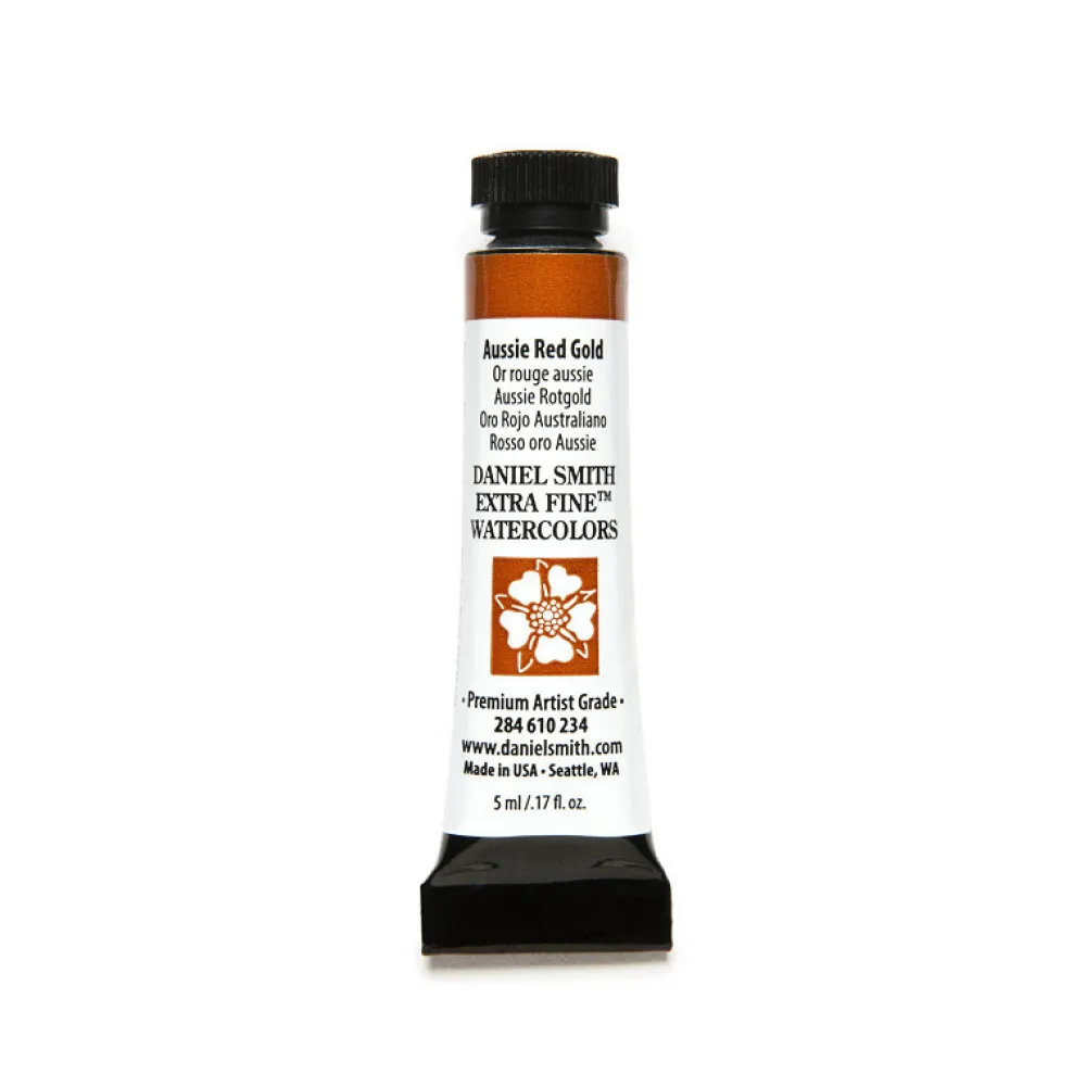 Daniel Smith Farba akwarelowa Extra Fine - - Aussie Red Gold, 5 ml > Farby Akwarelowe