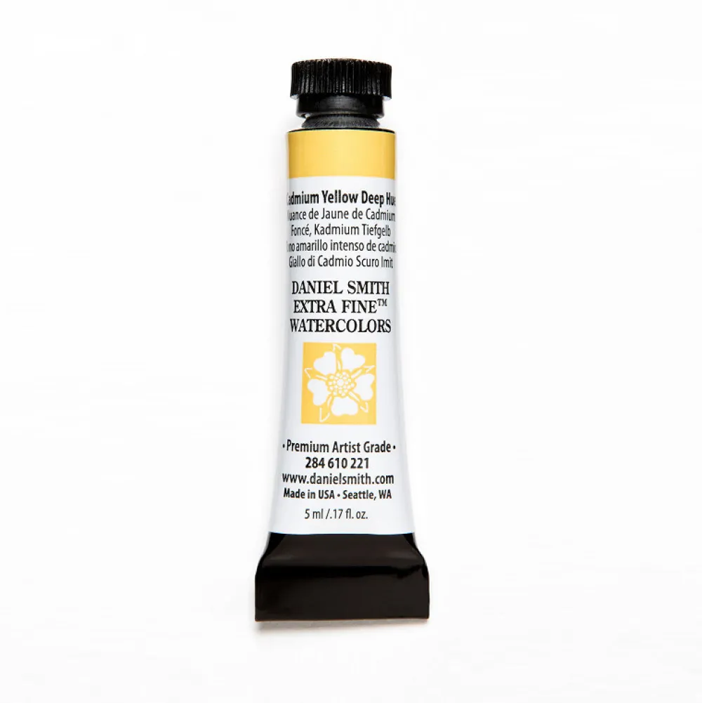 Daniel Smith Farba akwarelowa Extra Fine - - Cadmium Yellow Deep Hue, 5 ml > Farby Akwarelowe