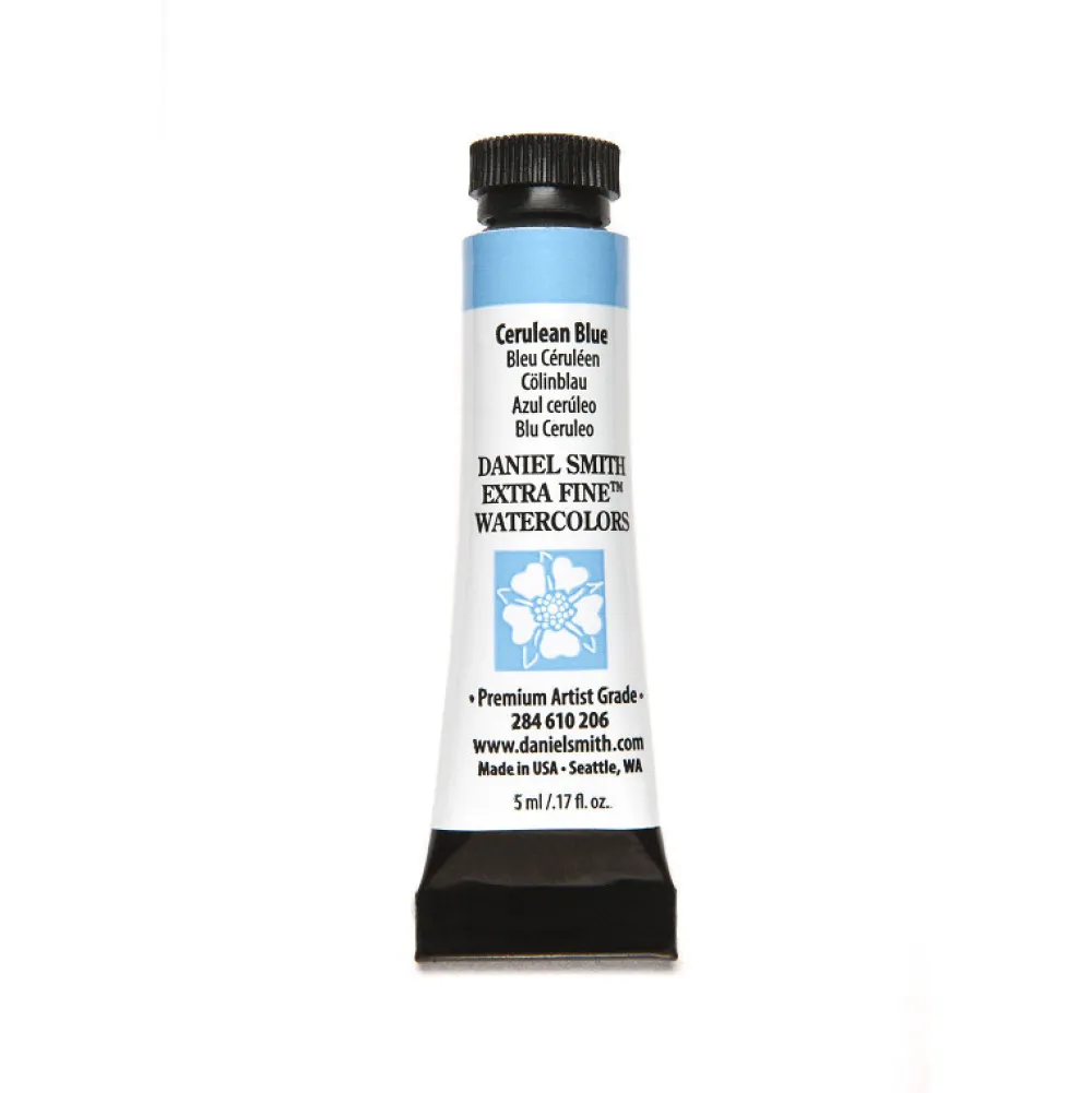 Daniel Smith Farba akwarelowa Extra Fine - - Cerulean Blue, 5 ml