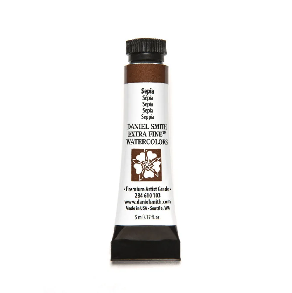 Daniel Smith Farba akwarelowa Extra Fine - - Sepia, 5 ml