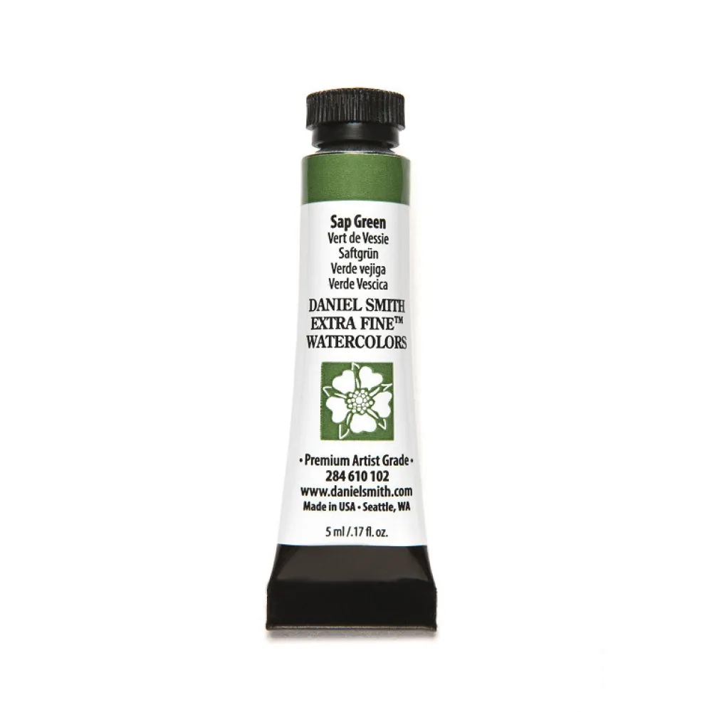 Daniel Smith Farba akwarelowa Extra Fine - - Sap Green, 5 ml > Farby Akwarelowe