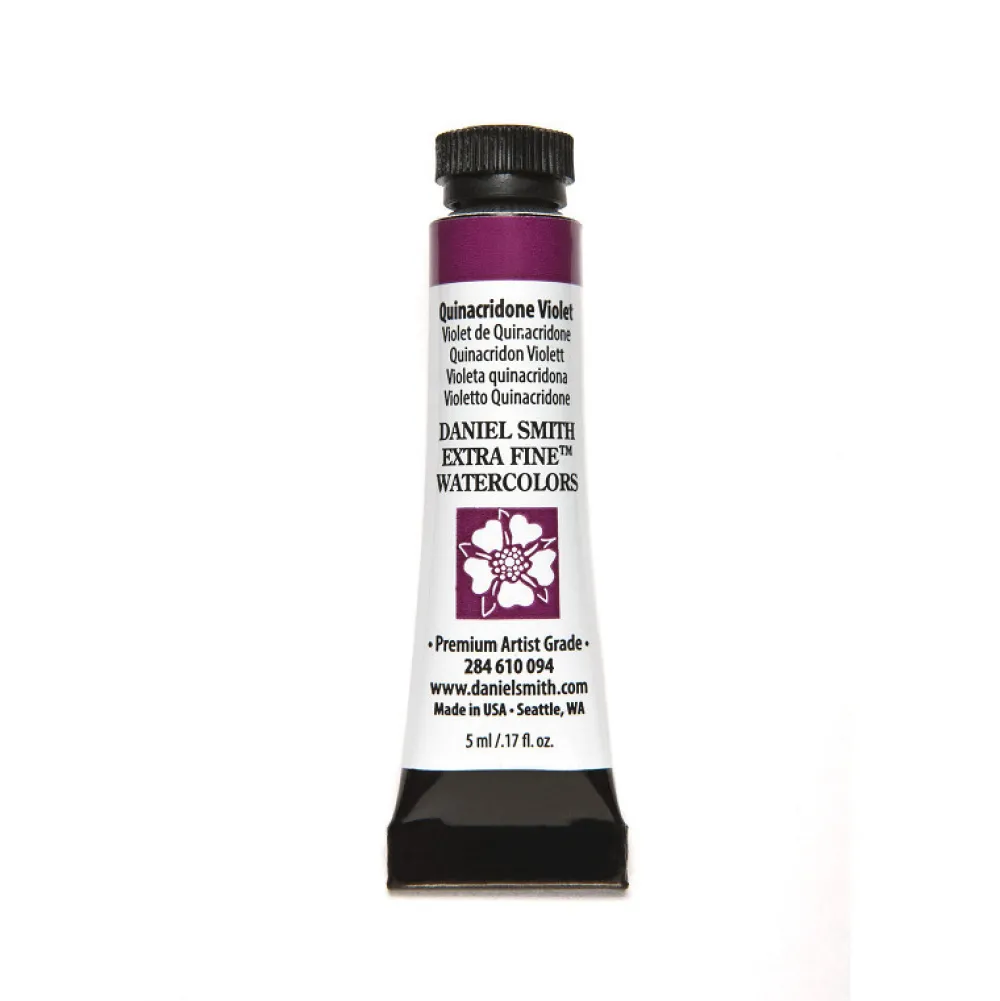 Daniel Smith Farba akwarelowa Extra Fine - - Quinacridone Violet, 5 ml