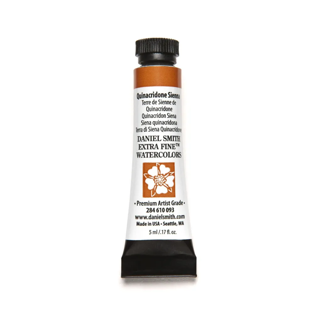 Daniel Smith Farba akwarelowa Extra Fine - - Quinacridone Sienna, 5 ml