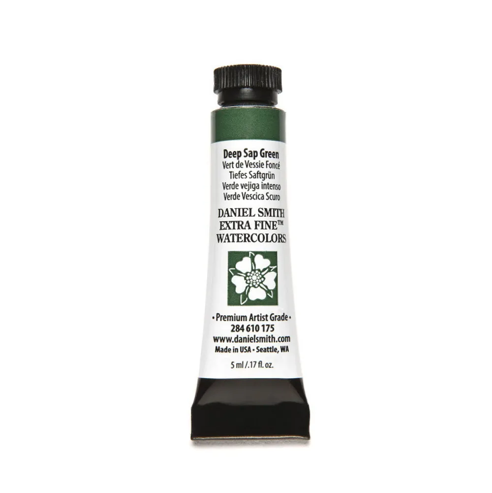 Daniel Smith Farba akwarelowa Extra Fine - - Deep Sap Green, 5 ml