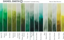 Daniel Smith Farba akwarelowa Extra Fine - - Deep Sap Green, 5 ml