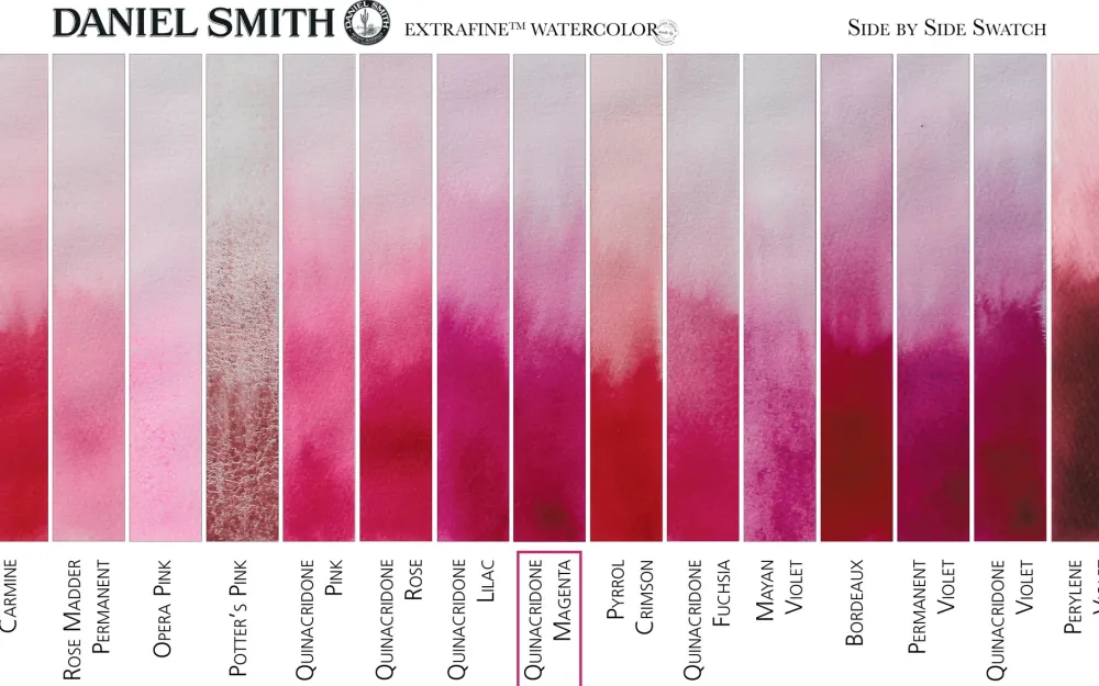 Daniel Smith Farba akwarelowa Extra Fine - - Quinacridone Magenta, 5 ml > Farby Akwarelowe