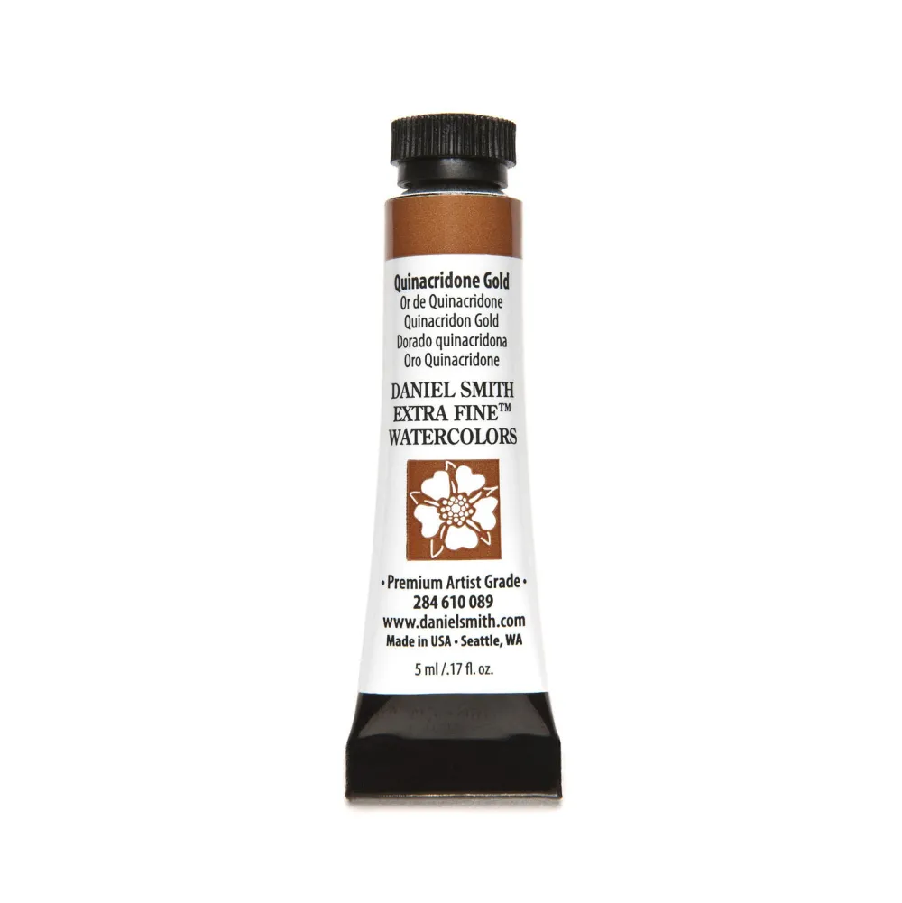 Daniel Smith Farba akwarelowa Extra Fine - - Quinacridone Gold, 5 ml