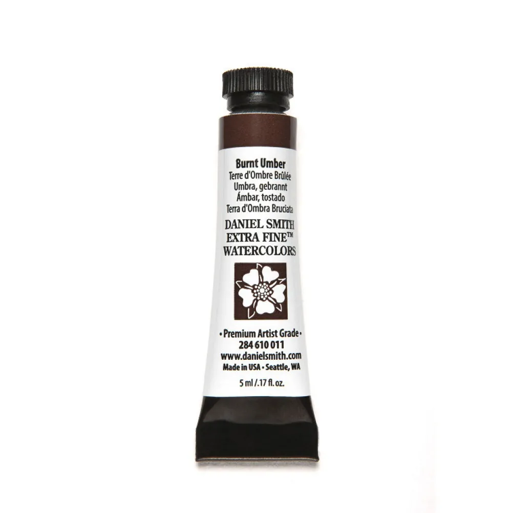 Daniel Smith Farba akwarelowa Extra Fine - - Burnt Sienna, 5 ml > Farby Akwarelowe