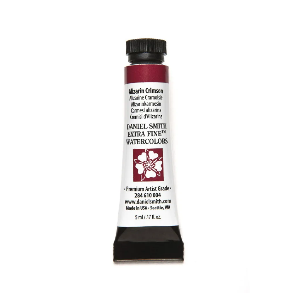 Daniel Smith Farba akwarelowa Extra Fine - - Alizarin Crimson, 5 ml