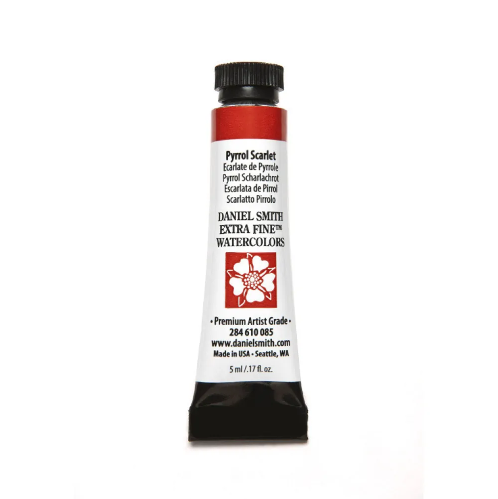 Daniel Smith Farba akwarelowa Extra Fine - - Pyrrol Scarlet, 5 ml