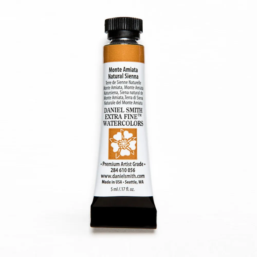 Daniel Smith Farba akwarelowa Extra Fine - - Monte Amiata Natural Sienna, 5 ml