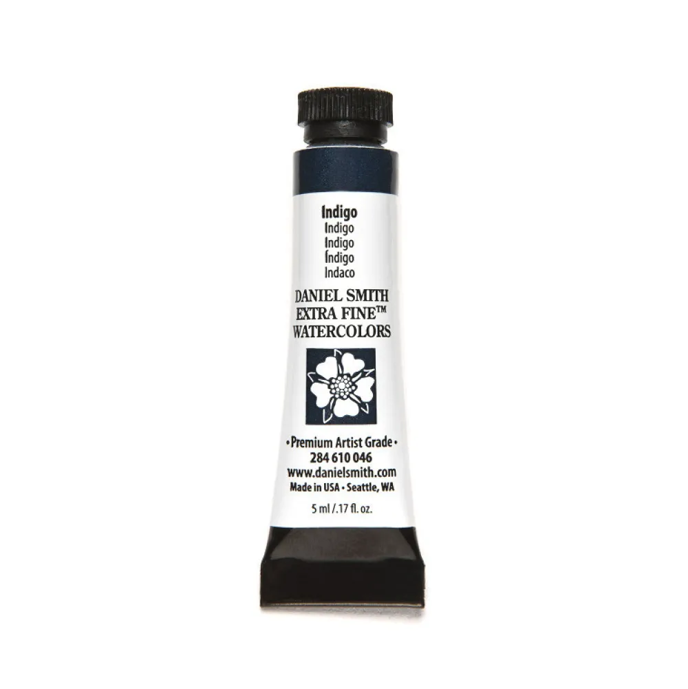 Daniel Smith Farba akwarelowa Extra Fine - - Indigo, 5 ml