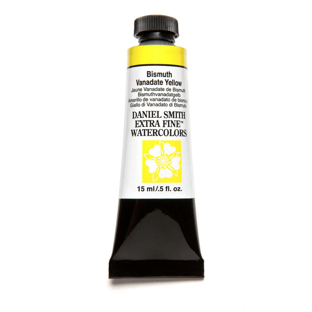 Daniel Smith Farba akwarelowa Extra Fine - - Bismuth Vanadate Yellow, 15 ml