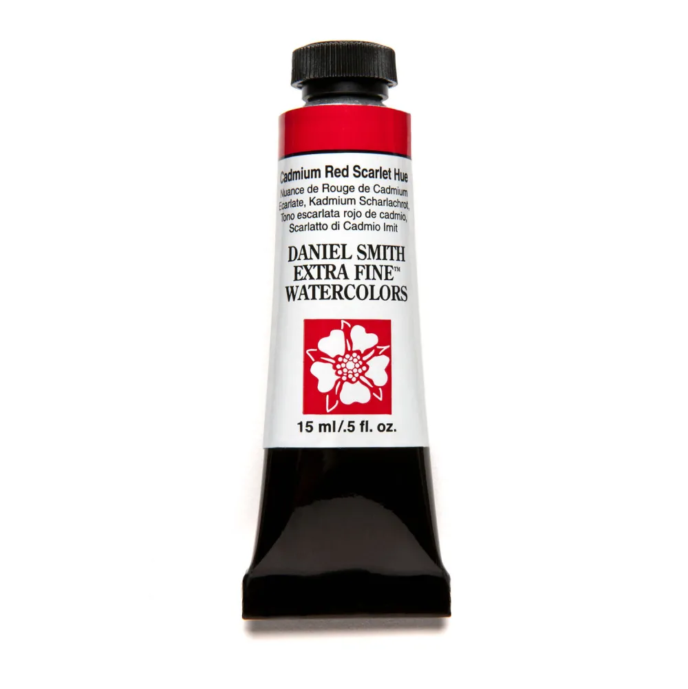 Daniel Smith Farba akwarelowa Extra Fine - - Cadmium Red Scarlet Hue, 15 ml