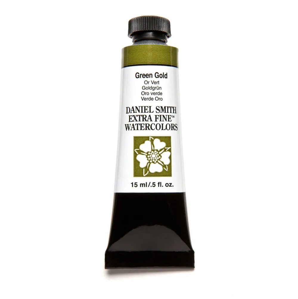 Daniel Smith Farba akwarelowa Extra Fine - - Green Gold, 15 ml