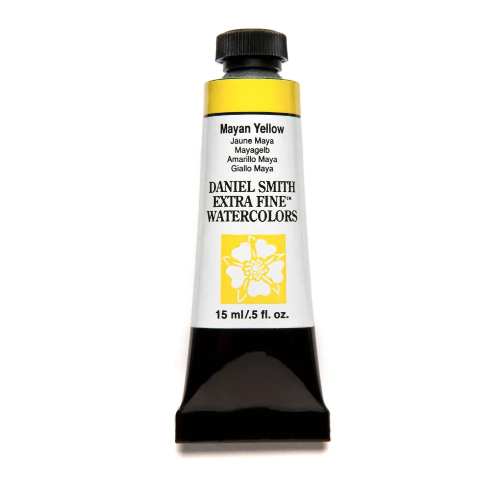 Daniel Smith Farba akwarelowa Extra Fine - - Mayan Yellow, 15 ml