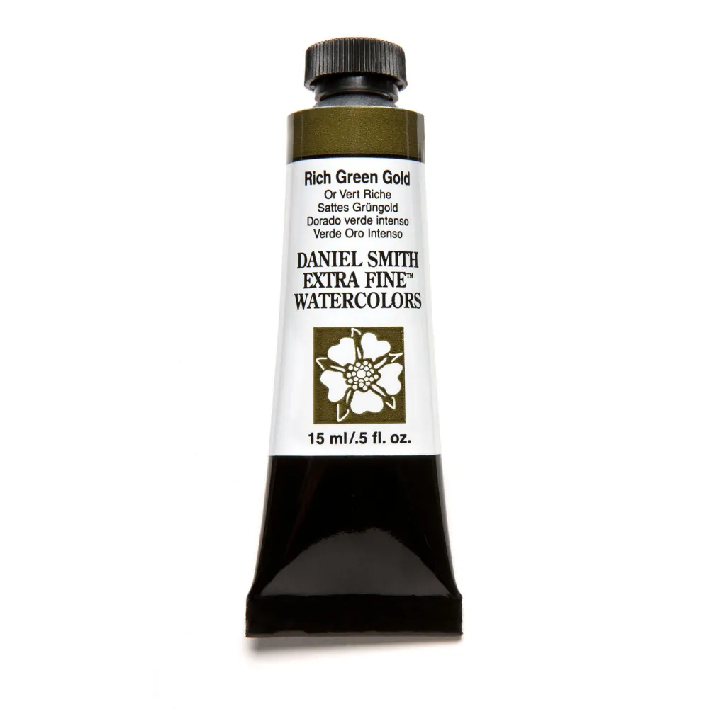 Daniel Smith Farba akwarelowa Extra Fine - - Permanent Green Light, 15 ml > Farby Akwarelowe