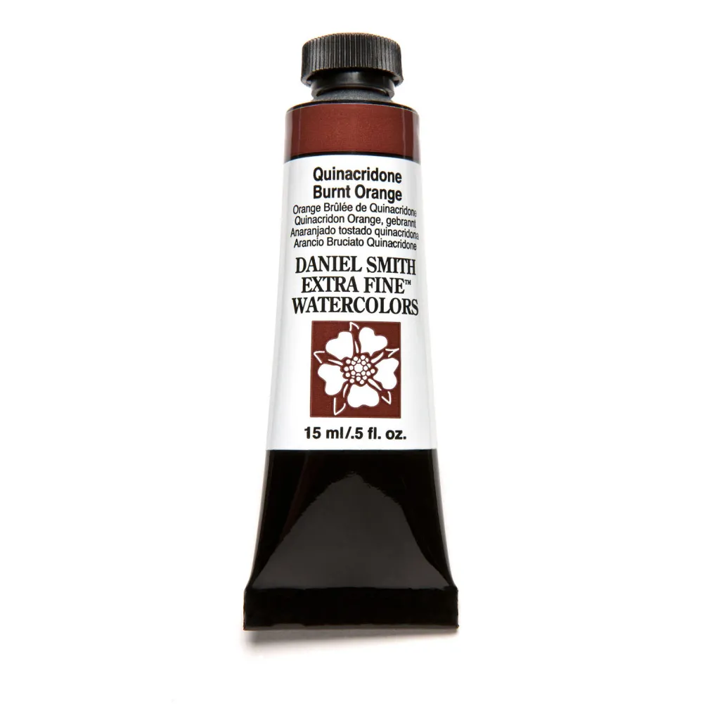 Daniel Smith Farba akwarelowa Extra Fine - - Quinacridone Burnt Orange, 15 ml