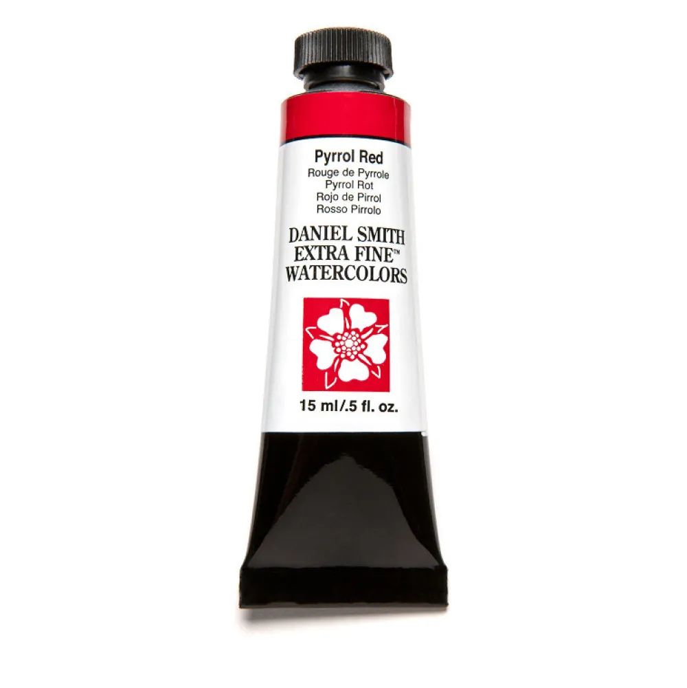 Daniel Smith Farba akwarelowa Extra Fine - - Pyrrol Red, 15 ml