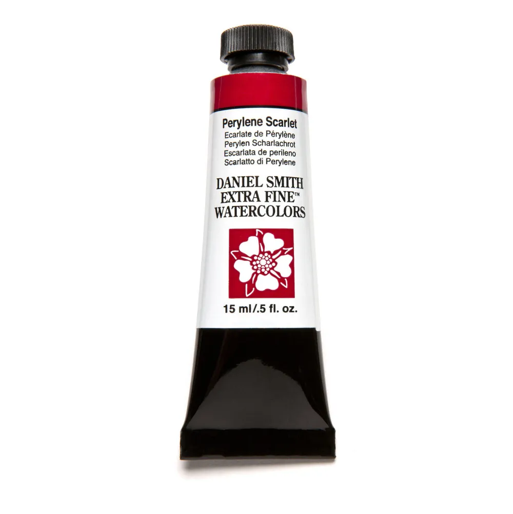 Daniel Smith Farba akwarelowa Extra Fine - - Perylene Scarlet, 15 ml