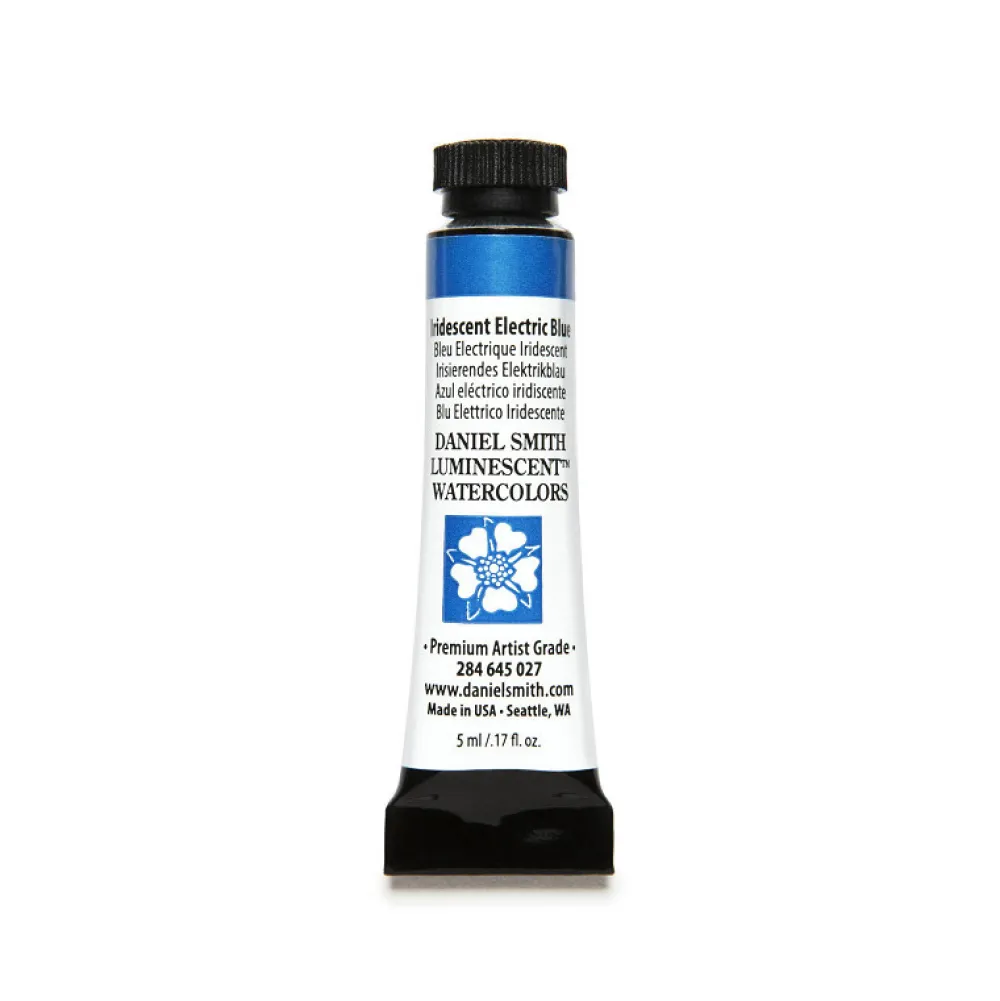 Daniel Smith Farba akwarelowa Extra Fine Luminescent - - Iridescent Electric Blue, 5 ml > Farby Akwarelowe