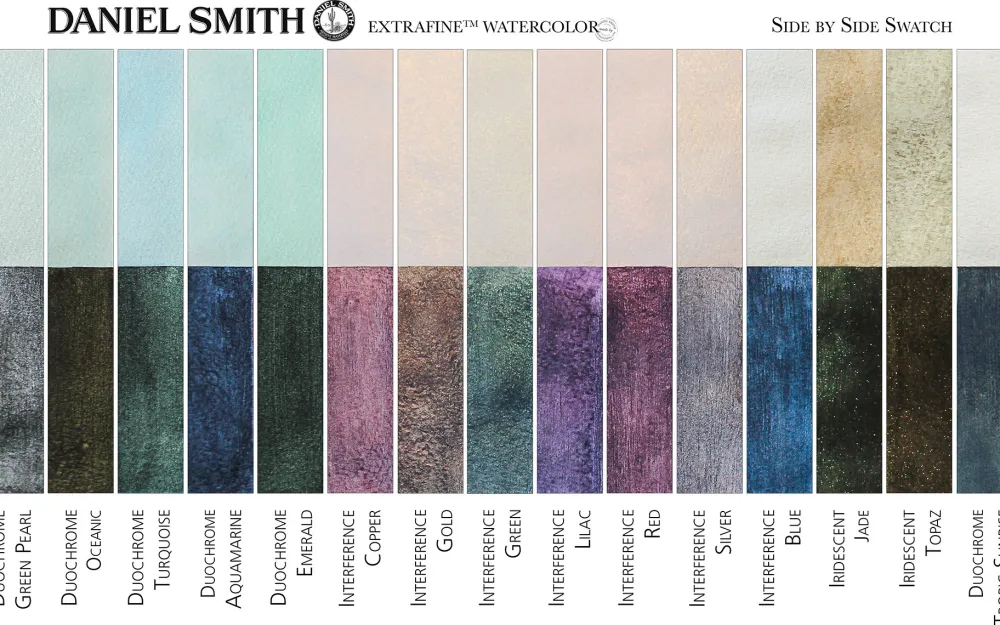 Daniel Smith Farba akwarelowa Extra Fine Luminescent - - Duochrome Aquamarine, 15 ml