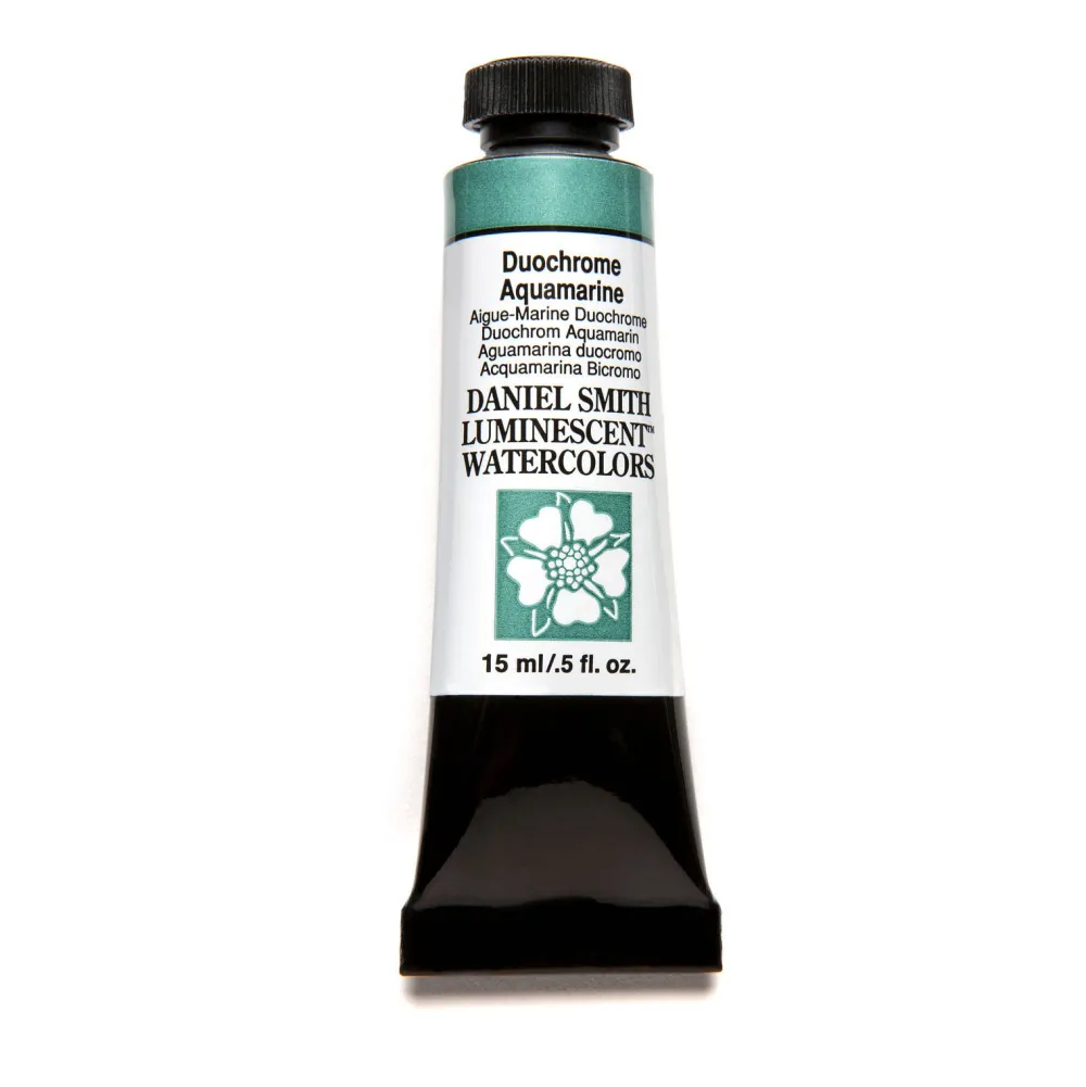 Daniel Smith Farba akwarelowa Extra Fine Luminescent - - Duochrome Aquamarine, 15 ml