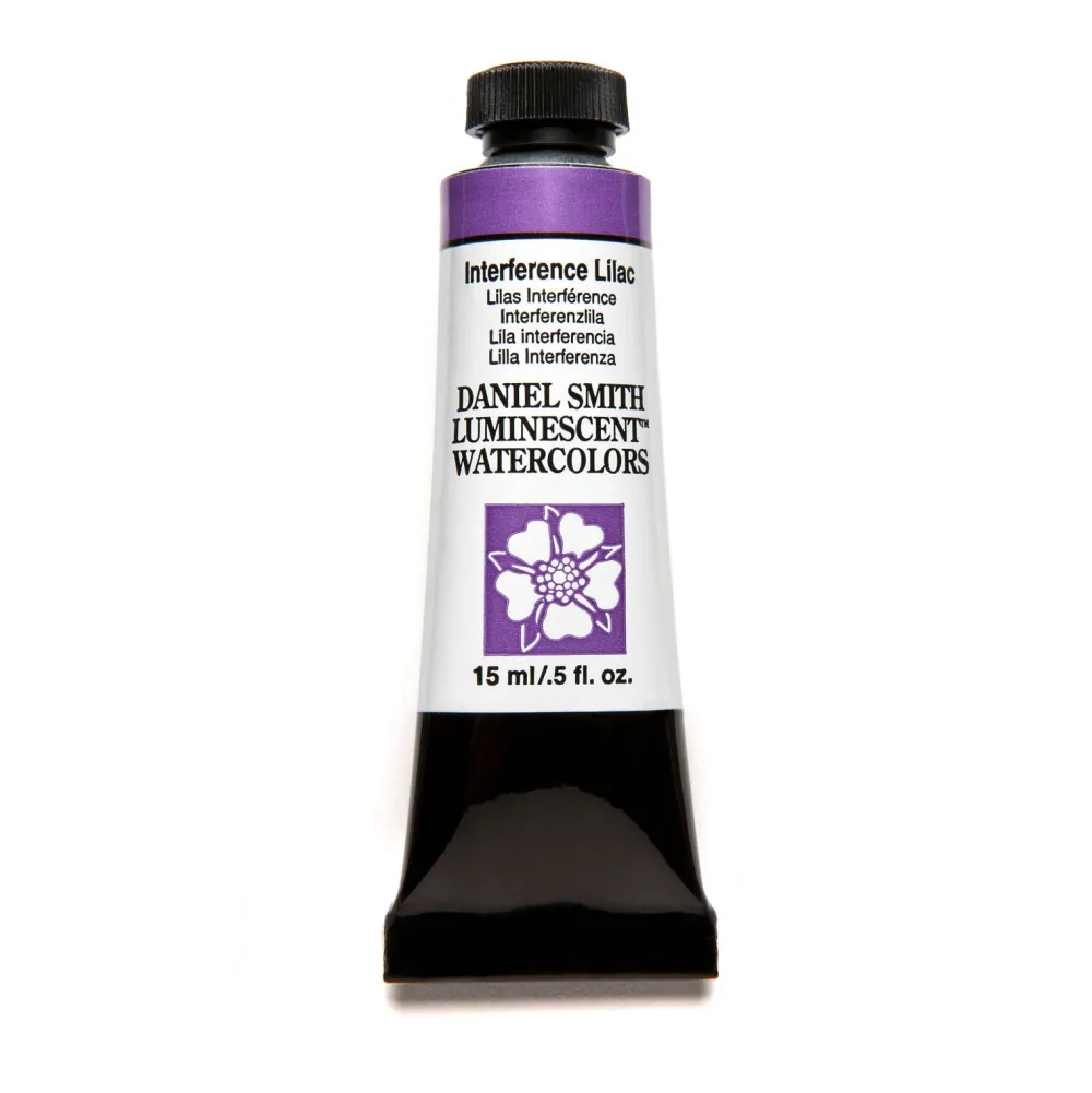 Daniel Smith Farba akwarelowa Extra Fine Luminescent - - Interference Lilac, 15 ml