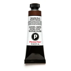 Daniel Smith Farba akwarelowa Extra Fine PrimaTek - - Hematite Burnt Scarlet Genuine, 15 ml > Farby Akwarelowe