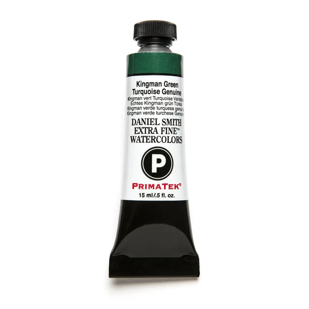 Daniel Smith Farba akwarelowa Extra Fine PrimaTek - - Kingman Green Turquoise Genuine, 15 ml