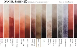 Daniel Smith Farba akwarelowa Extra Fine w półkostce - - Raw Umber ><noscript><img width=
