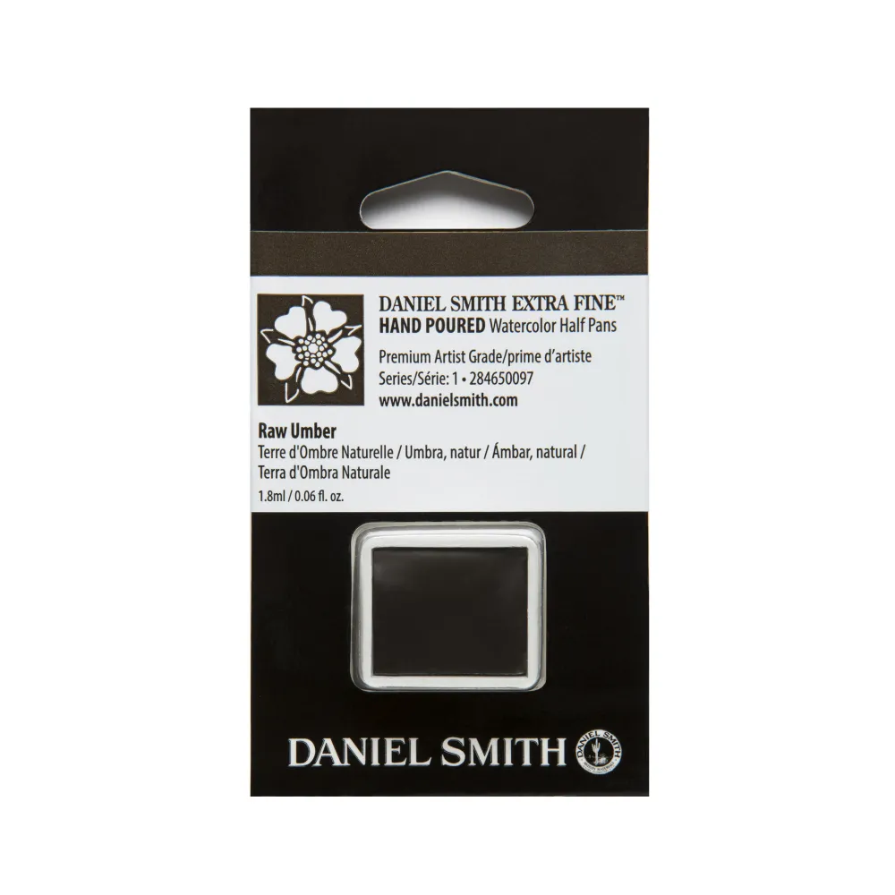 Daniel Smith Farba akwarelowa Extra Fine w półkostce - - Raw Umber > Farby Akwarelowe