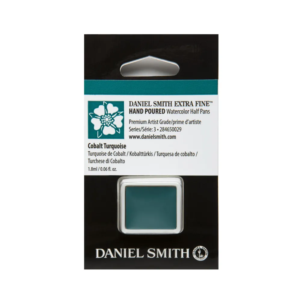 Daniel Smith Farba akwarelowa Extra Fine w półkostce - - Cobalt Turquoise > Farby Akwarelowe
