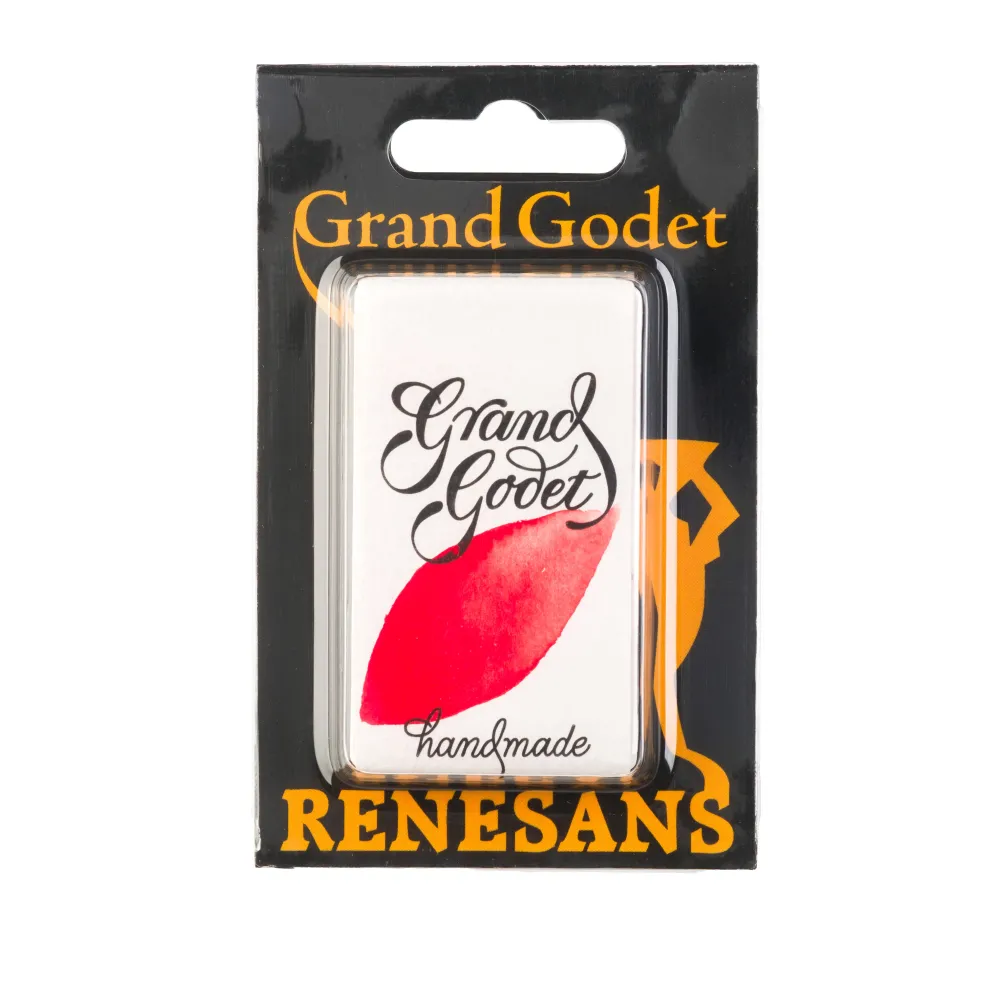 Renesans Farba akwarelowa Grand Godet w kostce - - 7 Cadmium Red Deep > Farby Akwarelowe