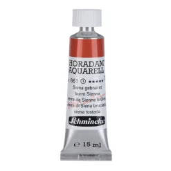 Schmincke Farba akwarelowa Horadam Aquarell - - 661, Burnt Sienna, 15 ml