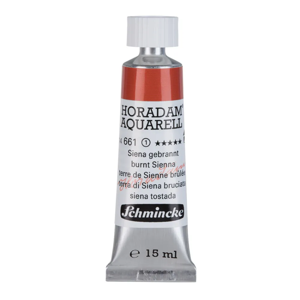 Schmincke Farba akwarelowa Horadam Aquarell - - 661, Burnt Sienna, 15 ml