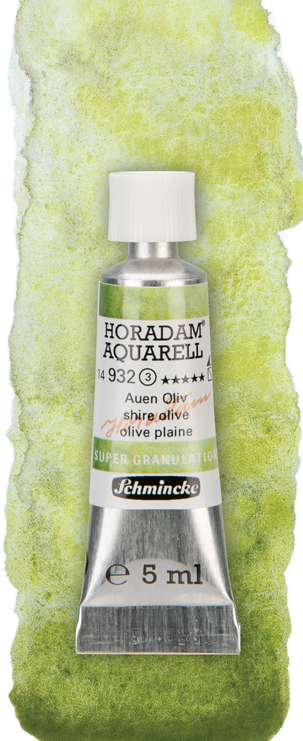 Schmincke Farba akwarelowa Horadam Aquarell - - 932, Shire Olive, 5 ml