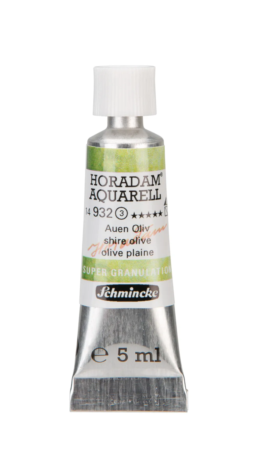 Schmincke Farba akwarelowa Horadam Aquarell - - 932, Shire Olive, 5 ml