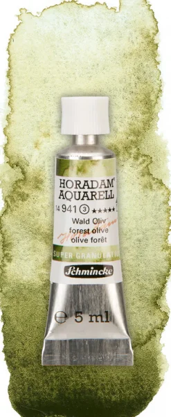 Schmincke Farba akwarelowa Horadam Aquarell - - 941, Forest Olive, 5 ml
