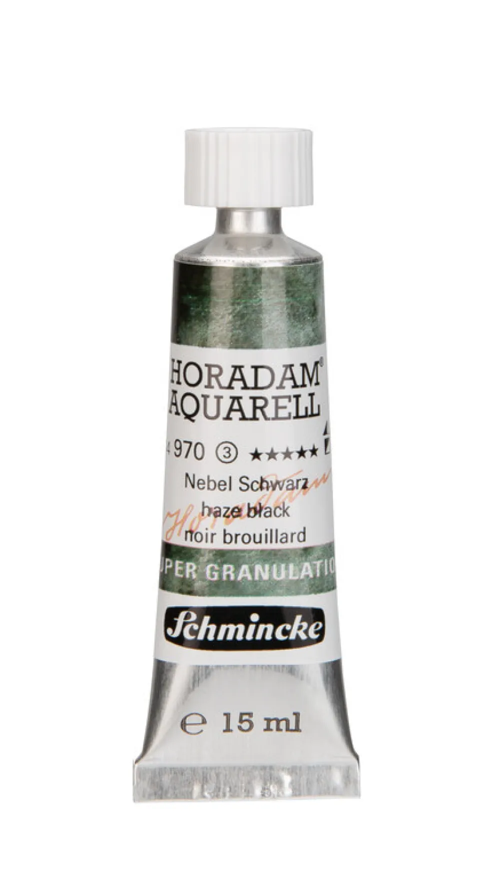 Schmincke Farba akwarelowa Horadam Aquarell - - 970, Haze Black, 15 ml